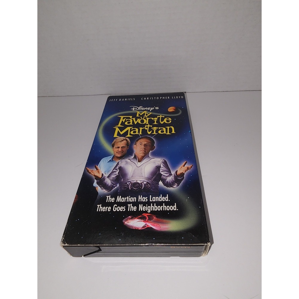 My Favorite Martian VHS Cassette Tape‎ Blockbuster Disney